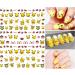 Cartoon Nail Art Stickers - Cute Anime Design, 3D Self Adhesive Decals for Girls, Kids, Women - Kawaii Manicure Decoration (4 Sheets) - Buy Online on GoSupps.com