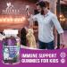 Kids Elderberry Gummies with Vitamin C and Zinc - Immune Support - 120 Count - Buy Online on GoSupps.com