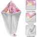 Unicorn Heart Flower Leaf Hair Towel 2 Pack | Super Absorbent Quick Dry Hair Turbans for Women & Girls - Buy Online on GoSupps.com