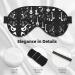 Soft and breathable eye mask with musical symbols perfect for travel and relaxation - Buy Online on GoSupps.com