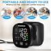 Wadeo Digital Wrist Blood Pressure Monitor - Accurate LCD Portable Monitor with Voice Transmission Heart Rate Tracking & 2x99 Memory for Home & Travel - Buy Online on GoSupps.com