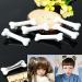 6 Pcs White Dog Bone Hair Pin Clips for Women - Perfect for Christmas Gift and Cosplay - Buy Online on GoSupps.com
