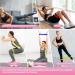COFOF Fitness Band Set - 5 Latex Resistance Bands for Yoga Pilates & Strength Training | German Instructions & Carry Bag - Buy Online on GoSupps.com