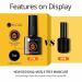 Ur Sugar UV Nail Polish Set - 12 Colors Shellac Gel for Autumn Winter | Brown Red Yellow & Gold Glitter | Perfect for Nail Studios & Manicure Gift Box - Buy Online on GoSupps.com