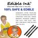 Food Coloring Pens 3PCS Black Edible Marker Gourmet Writers for Fondant Cakes & Cookies - Dual Tips Fine & Thick Tip - Buy Online on GoSupps.com
