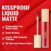 Oulac Liquid Matte Lipstick M02 Deep Kiss - Long-Lasting Red Lipstick Intensive Color Vegan & Gluten-Free Precise Applicator 4.5ml - Buy Online on GoSupps.com