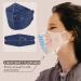 KF94 Navy Blue Disposable Face Mask 60 Pcs | 4-Layer Protection for Teens & Adults - Buy Online on GoSupps.com