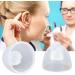 Buy 10-Piece Washable Silicone Ear Plugs | 8mm Open Design Replacement Tips for Hearing Aids - Buy Online on GoSupps.com