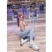 OQQ Women's Butt Lifting Yoga Leggings | High Waist Tummy Control | Ruched Booty Pants - Buy Online on GoSupps.com