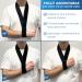 Foam Arm Sling by Kedley - Discreet Black | One Size Fits All | Medical Grade Supportive Sling for Arm, Elbow, Wrist, Hand, and Shoulder - Buy Online on GoSupps.com