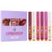Opilroyn Moisturizing Lipstick Set Lip Gloss Solid Lipstick Set Waterproof Gloss Stick Set Bouncy Lip Oil Collection Gloss Set