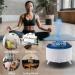 McBazel Volcano Flame Humidifier with Bluetooth Speaker - 350ml 3-Speed Timer Auto Shutdown Color Change & Remote Control | Shop Internationally - Buy Online on GoSupps.com