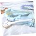 Healeved Body Shower Brush - White Handle Bathing Massage Tool - Buy Online on GoSupps.com