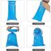 Cloudburg 16 Pack Blue Emesis Bags - Disposable 1000ml Vomit Bag for Morning Sickness & Nausea - Portable Barf Bag for Pregnant Women - Leak-Resistant Design - Ideal for Car & Travel - Buy Online on GoSupps.com