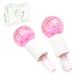 PaveTW Ice Globes For Facials - Facial Globes for Face & Eye Puffiness Relief - Ice Globe Massager Increase Collagen Production  Reduce Fine Lines and Wrinkles for Face  Eye  Neck (Pink)