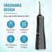 BosiBozi Rechargeable Water Flosser - Cordless & Portable 4 Modes IPX7 Waterproof 300ML Tank USB-C Charging 3 Jet Heads & Tongue Scraper | Best Dental Care Tool - Buy Online on GoSupps.com