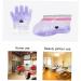 Mikinona 2 Pairs Wax Gloves Wax Cover Kit Paraffin Wax Feet Film Wax Hand Cover Hand Moisturizing Kit Beauty Hand Wax Cover Close Friends Set of Feet Spa Purple Non-woven Fabric - Buy Online on GoSupps.com