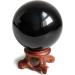 Mina Heal Black Obsidian Crystal Balls - Feng Shui Meditation Healing & Home Decor | 50mm Magical Sphere - Buy Online on GoSupps.com