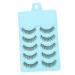 FRCOLOR Makeup Lashes 5 Pairs False Eyelashes Lashes Natural False Lashes Natural Looking Eyelashes Magnetic Eyelashes Makeup Eyelashes Natural Eyelashes Fluffy ES Extend 3D