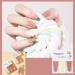 Nail Polish Nail Varnish Pink White Glitter 3 -in-1 Nail Polish Quick Dry Breathable French Manicure Nude Natural Elegant Non-toxic No UV Needed Nail Polishes for Woman Home DIY Nail Art Gift - Buy Online on GoSupps.com