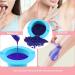 Fanelod Silicone Wax Heating Inserts | Reusable Non-Stick Wax Shells for Hair Removal | Blue Silicone Wax Warmer Accessories - Buy Online on GoSupps.com