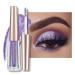 Anglicolor Eyeshadow Liquid Glitter Eyeshadow Highly Pigmented Glitter Gel Diamond Eyeshadow Liquid Eyeshadow & Eyeliner Blendable Shimmer Eyes Makeup Vegan (#11 Purple)