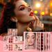 Livre de palette de fards paupi res Ensemble de maquillage paillettes hautement pigment es de 55 couleurs kit complet de rouge l vres contour surligneur pour le visage | Beaut multifonctionn - Buy Online on GoSupps.com