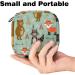 Ethnic Arrow Women's Napkin Storage Bag - Forest Animal Raccoon Fox - Portable Menstrual Cup & Bandages - Ideal for First Periods - Buy Online on GoSupps.com