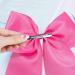 2 Pieces Pink hair bow clip 8 Inch Pink bow hair clip Pink Pink Color Large Bowknot Hairpin Hair Clip Ponytail Holder Big Ponytail Holder Cheerleading Hairpin Christmas Valentine's Day - Buy Online on GoSupps.com