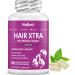 NuBest Hair Xtra - Advanced Hair Growth Vitamins with Biotin, Zinc, MSM, B Vitamins, Choline - Supports Healthy Hair Growth, Volume & Strength - 60 Capsules | 1 Month Supply - For Men & Women - Buy Online on GoSupps.com