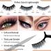 Anohuyho Magic Eyeliner Kit with 3 Pairs of False Eyelashes - Natural Look, 2-in-1 Eyeliner, Rose Gold Tweezers | Lash Extension Supplies - Buy Online on GoSupps.com