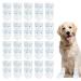 Dog Boots for Injured Paws Waterproof 20pcs Dog Socks Paws Stop Licking for Injury Protection Premium Material Dog Shoes for Injured Paws Suitable for Walking Running Hiking(S)