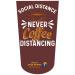 Heal with Appeal Amputee stump sock Social distance never coffee distance V2 3Ply stump sock