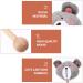 Toyvian Manual Back Massager - Ergonomic Wooden Handle Massage Tool for Neck Shoulder & Athletes - Buy Online on GoSupps.com