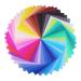 Origami Paper Large, Opret 100 Sheets 20x20cm / 8 inch Large Origami Paper 50 Vivid Colors Single Sided for Arts and Crafts Projects 8x8 in