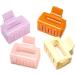 Small Jelly Square Hair Clip Beautiful Women's Hair Clip Headpiece Elegant Hair Accessory (Cream) - Buy Online on GoSupps.com