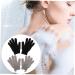 Beavorty 2 Pairs Five Finger Bath Gloves Bathing scrubbers Bath Ball Mesh loofah Gloves sponges for Cleaning exfoliating Bath Gloves for Shower Scrub Glove Remover Miss Polyester Frosted - Buy Online on GoSupps.com