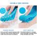 Silicone Back Brush - Double-Sided Bathing Scrubber for Body & Foot Peeling | International Shipping - Buy Online on GoSupps.com