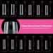 UNA GELLA XXL Soft Gel Tapered Square Nail Tips - 120PCS, Extra Long & Full Cover for Perfect Fit - Ideal for Nail Extension at Home or Salon - Buy Online on GoSupps.com