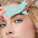Winged Eyeliners Tool - Soft Flexible Eyeliners Stencils | Precision Beveled Design Eye Liners Reusable Cleaning Cloths for Women Blue - Buy Online on GoSupps.com