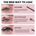 DIY Eyelash Extension Kit - 144 Thin Band Cluster Lashes + 72 3D Multiple Layers Clusters - 10-16mm Wispy Lash Cluster - Buy Online on GoSupps.com