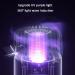 USB SafetyElectric Mosquito Zappers Ultraviolet Mosquito Killer Electric Shock Type Two-in-one Household LED lamp USB Charging (Color : Black) - Buy Online on GoSupps.com