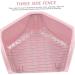 CORHAD Rabbit Toilet Pet Toilet Supply Triangle Potty Trainer Pet Training Toilet Pet Potty Ceramics Pink 30X26X12.5cm Pink - Buy Online on GoSupps.com