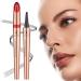 Magic Eyebrow Pencil-3D Waterproof Microblading Eyebrow Pencil Contouring Pen 4 Tipped Precise Brow Pen Magic Microblading Eyebrow Pen Natural Fine Stroke Microblading Eyebrow Pencil (Light Coffee)