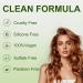 Le shampoing exfoliant au romarin limine les pellicules et les r sidus de produits apaise le cuir chevelu r duit l'exc s de s bum favorise la pousse des cheveux convient aux cheveux clairsem s - Buy Online on GoSupps.com