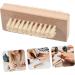 FRCOLOR Nail Clean up Brush Nail Scrubber Nail Brush for Cleaning Fingernails Hand Foot Brush Stiff Bristle Nail Brush Natural Nail Hand Brush Cleaning Brush Bamboo Miss Pedicure - Buy Online on GoSupps.com