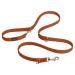 HALTI Double Guide - Multifunctional dog leash for training and walking with your dog.Light and padded with neoprene.Suitable for puppies (size small dark orange 2m) s dark orange