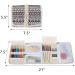 Teamoy Bohemian Crochet Hook Case Roll - Compact Organizer for Crochet Needles and Knitting Accessories - Buy Online on GoSupps.com