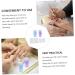 IMIKEYA 2 Sets Nail Stamp Girls Suit Nail Art Stencils Pro Tools Silicone Manicure Art Stamper Gel for Nails Manicure Kit Jelly Stamper Clear Fully Transparent Silica Gel Aurora 6.5X3X3CM Purple Blue - Buy Online on GoSupps.com