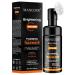 The M.ancode/Vitamin C Foaming Face Wash | With Built in Brush Face Wash For Men | Brightens Skin Tone | Reduces Fine Lines | Smoothens Complexion | No Paraben Sulphate Silicone | 150ml